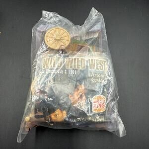 Vintage Wild Wild West Burger King Toy 1999 #4 Will Smith